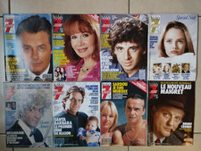 Lot de 8 télé 7 jours de