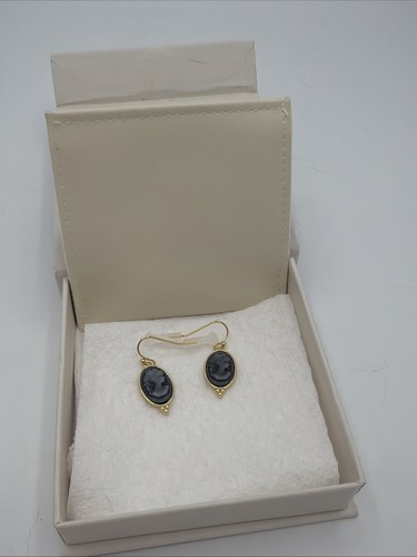 Boucles oreilles camée - boucles,