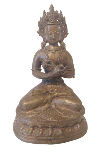 Bouddha dhyami couronné - bouddha, en