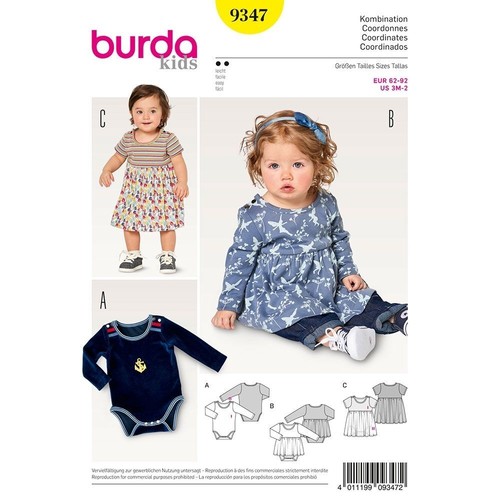 Burda enfants 9347 - enfants,