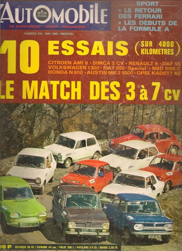 Automobile 276 1969 24h - 276,