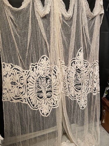 Rideau ancien crochet - rideau,