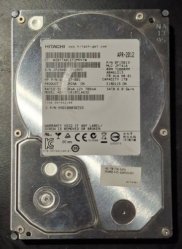 Hitachi deskstar - hitachi,