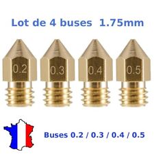 4x Buse MK8 1.75mm diam 0.2