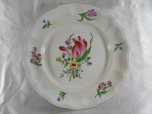 Assiette demi - (,