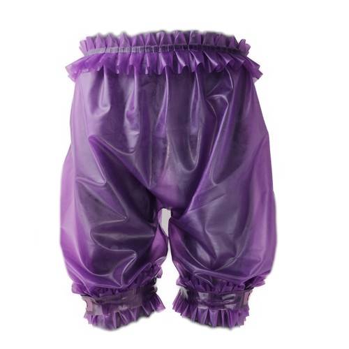 Shorts latex avec taille - taille, et