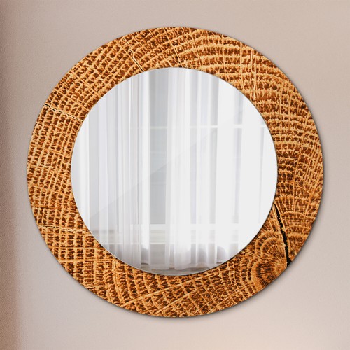 Rond miroir décoratif avec - rond,
