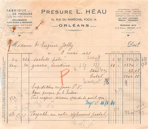 1941 fabrique presure l - fabrique, de