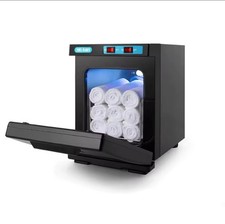 Chauffe-serviettes UV 5L 150W – Inox, plateau amovible, prise EU