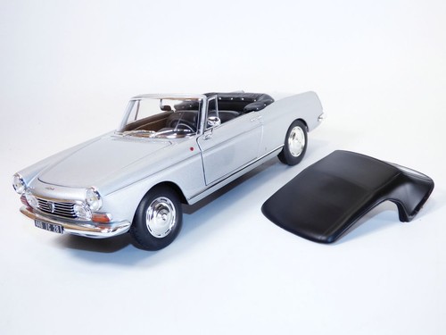 Peugeot 404 cabriolet gris - peugeot,