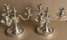 Paire de candélabres en