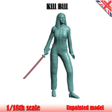 Kill Bill Uma Thurman non Peint Figurine 1:18 Echelle Wasp KB 18