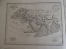 Carte issue atlas geographie