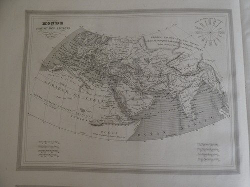 Carte issue atlas - , geographie