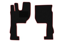 CAMION Tapis de sols conducteur passager pour VOLVO FH 4 13-19 FH 5 01.20- ROUGE