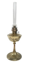 Lampe pétrole art nouveau - lampe,
