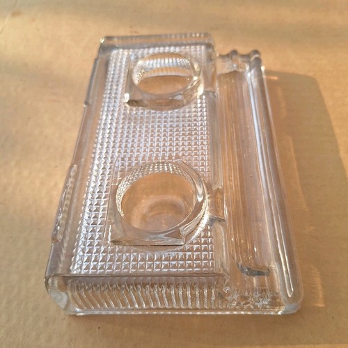 Encrier double verre moulé - encrier,