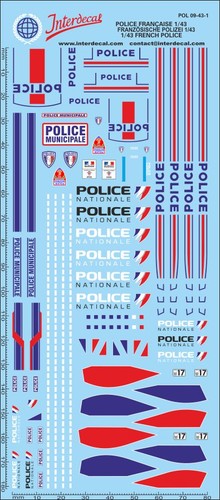 Police française 43 - 9, 1/43