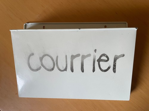 Vintage porte courrier - porte-courrier, mural