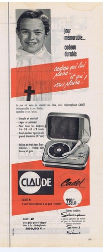 Publicite advertising 104 1961 - advertising,