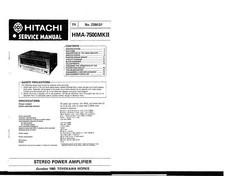 Service Manuel D'Instructions