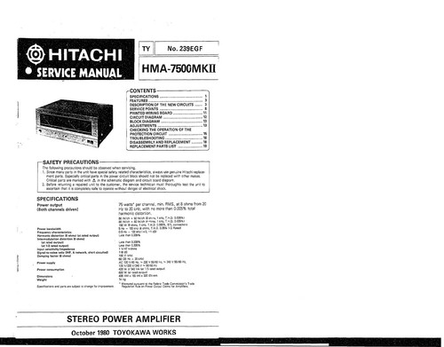 Service manual guide - guide, for