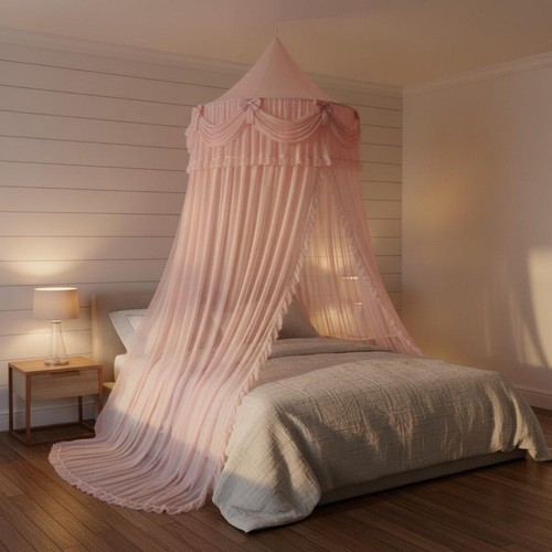 Baldaquin demi rond romantique - baldaquin,