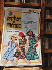 Rare patron de couture ancien