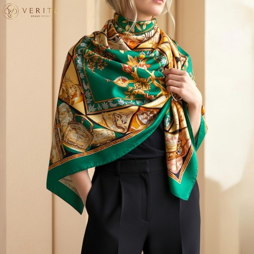 Rare vintage hermes silk - silk, scarf
