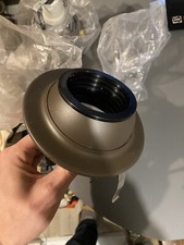 Paire Applique eye ball orientable encastrable vintage Philips marron ans 60 70