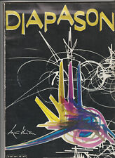 Diapason, hors série 25e anniversaire 1980, Averty, Barrault, Fellini, Tachan