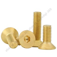 Vis à tête abaissée laiton
