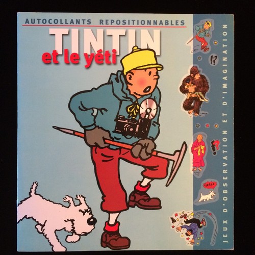 Tintin yéti - tintin, et