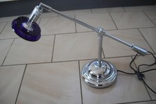 lampe  en métal chromé de qualité art-déco