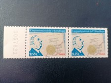 Variété Paire "De Gaulle" 1