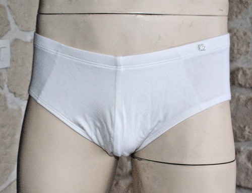 Slip basic blanc - avec, soie