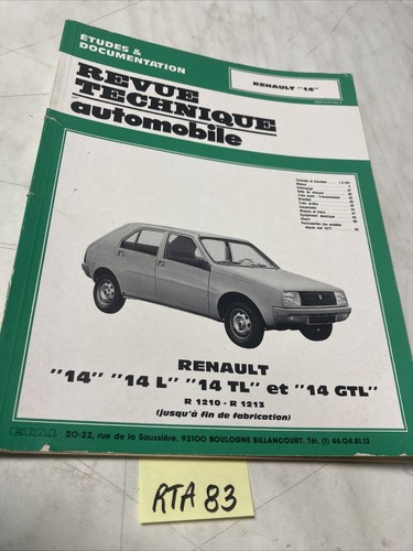 Renault r14 gtl r1210 - renault,