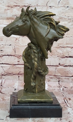 Fait main bronze cheval - fait, la