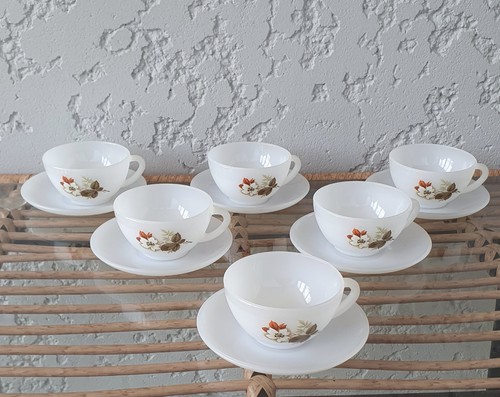 Service six tasses café - six,