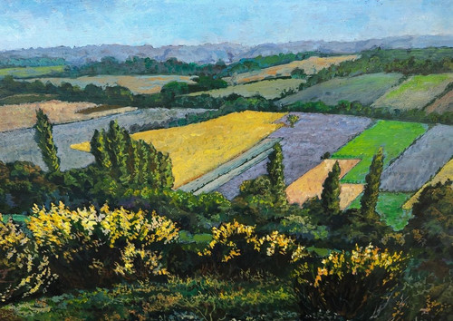 Tableau ancien peinture huile - tableau,