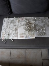 VERRERIE POUR ANCIENS LUSTRES POUR PIECES LOT INCOMPLET