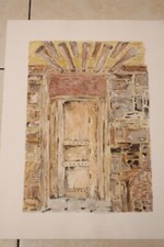 aquarelle intérieure de