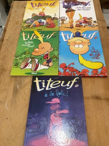 Lot titeuf zep - 5, bd