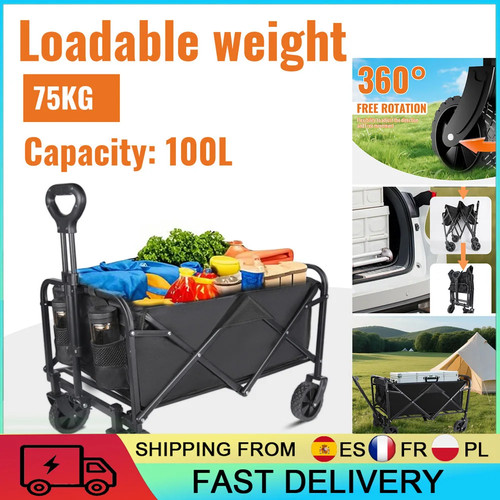 Chariot pliable 100l - pliable,