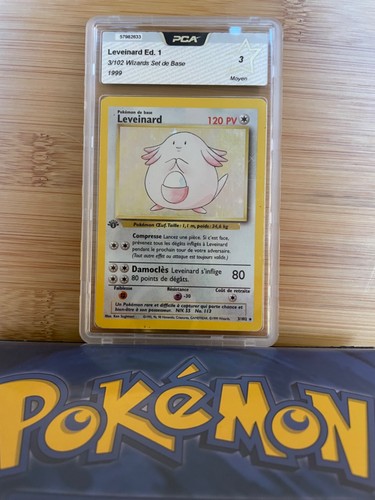 Carte pokémon leveinard - carte,