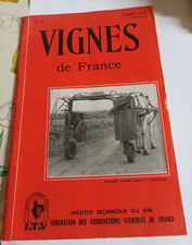 1954 vigne de france institut technique du vin n°16