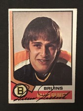 GILLES GILBERT 1974-75 TOPPS