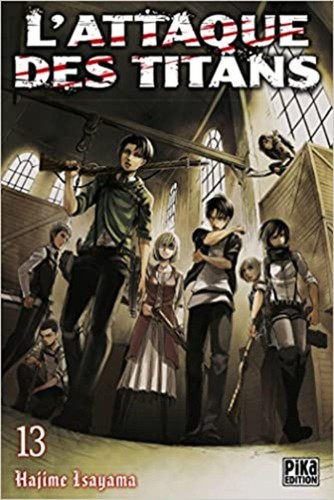 Livre attaque des titans - livre,