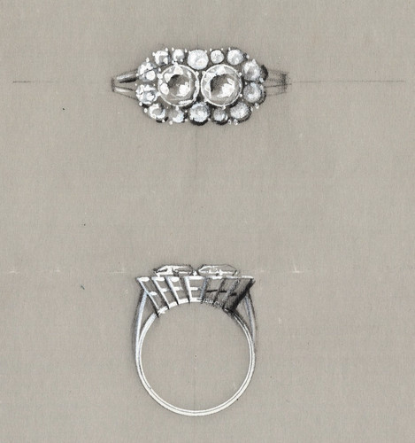 Gouaché joaillerie 1930 - gouaché,