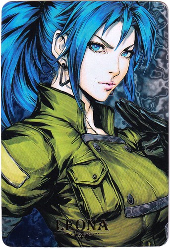 Acg fan card - card, leona